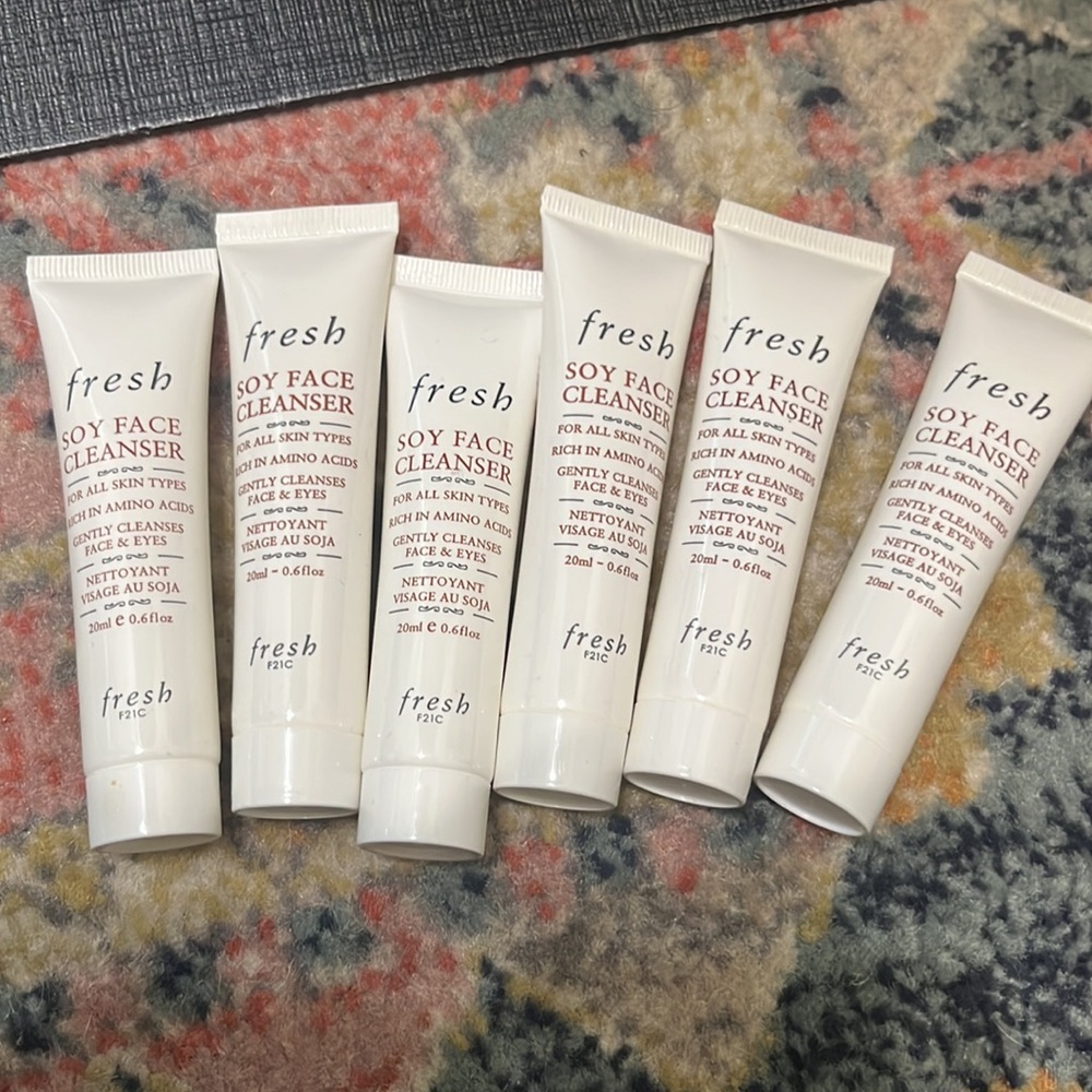 Fresh Soy Face Cleansers (Lot of 9)